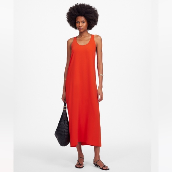 Madewell Dress M Summer Red - Picture 13 of 13